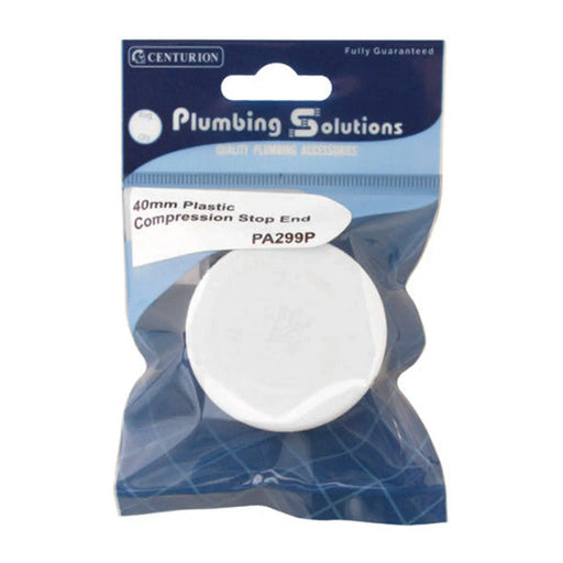 40mm Plastic Compression Stop End - Pack of 5