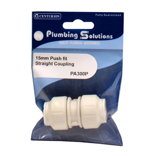 Speedfit - 15mm Straight Coupling - Pack of 5