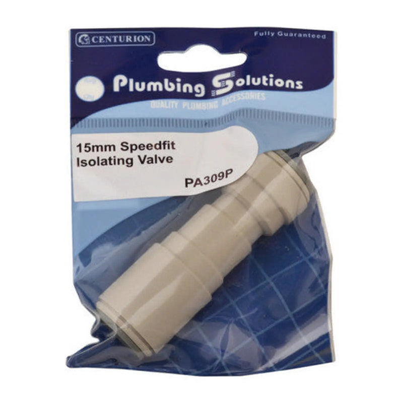 Speedfit - 15mm Isolating Valve - Pack of 5