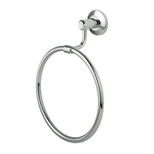 Tempo Towel Ring - 182Mm Dia. - Concealed Fix - Polished Chrome 170x225x85mm