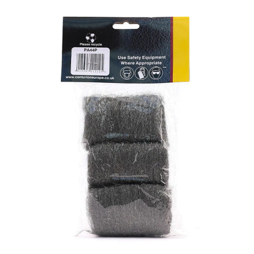 Abrasives Steel Wire Wool, 1 Medium (Pack of 3) - Pack of 5