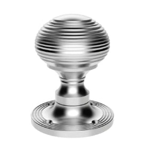 Queen Anne - Mortice Knob Csa (Satin Chrome) - Satin Chrome 57MM