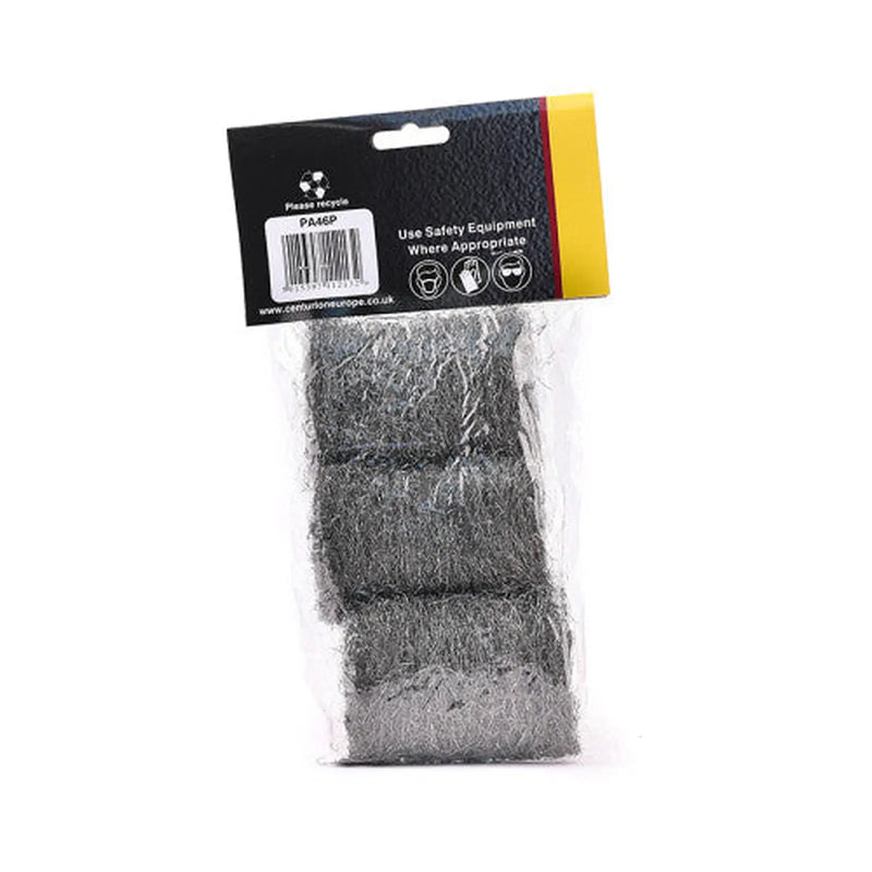 Abrasives Steel Wire Wool, 3 Coarse (Pack of 3) - Pack of 5