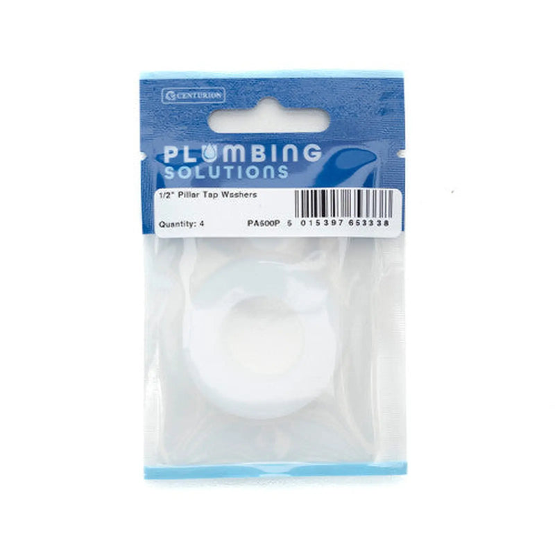 1/2" Pillar Tap Washer (Pack of 4) - Pack of 5