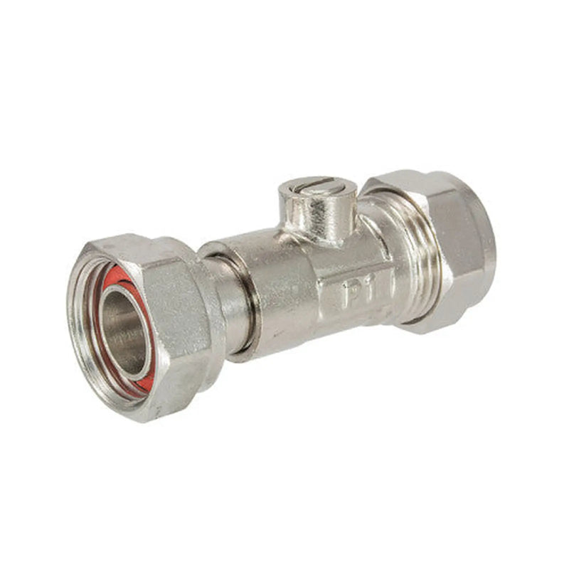 15 x 1/2 Straight Service Valve - Pack of 3