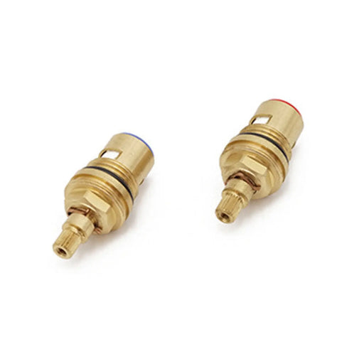 Replacement Ceramic Cartridge Short 3/8-1/2 Hot & Cold (1 Pair) - Pack of 3