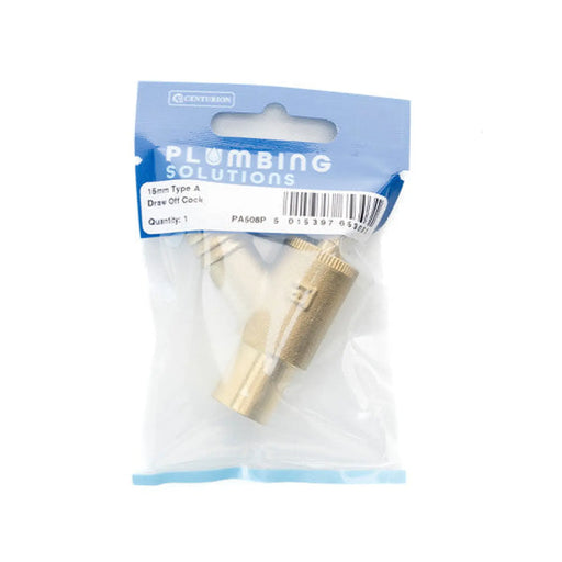 15mm Type A Draw Off Cock - Pack of 5