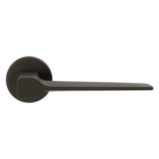 Sonica Lever On Sprung Push-On Round Rose Ant (Anthracite) - Anthracite