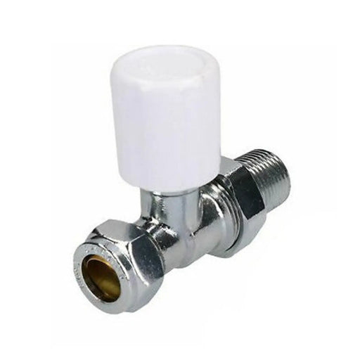 15mm Straight Radiator Valve - Min Order 2