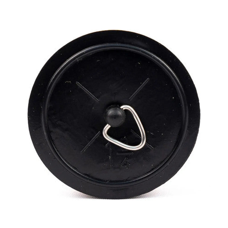 Sink & Bath Plug - 1 3/4" - Black - Pack of 50