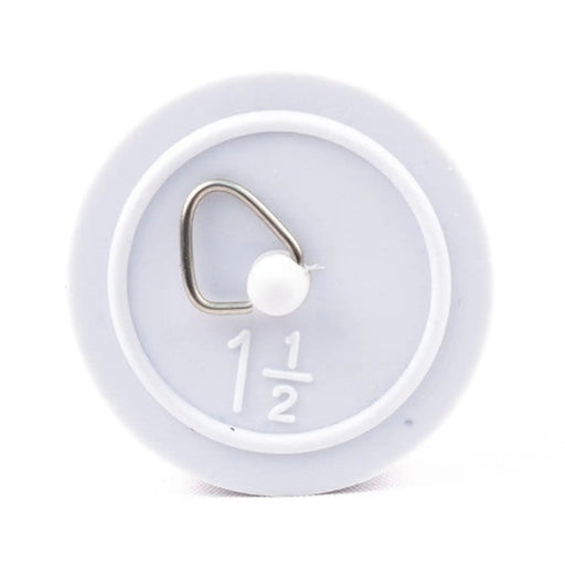 Sink & Bath Plug - 1 1/2" - White - Pack of 50