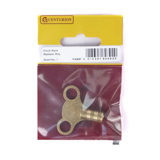 Radiator Key - Brass Clock Style - Pack of 5