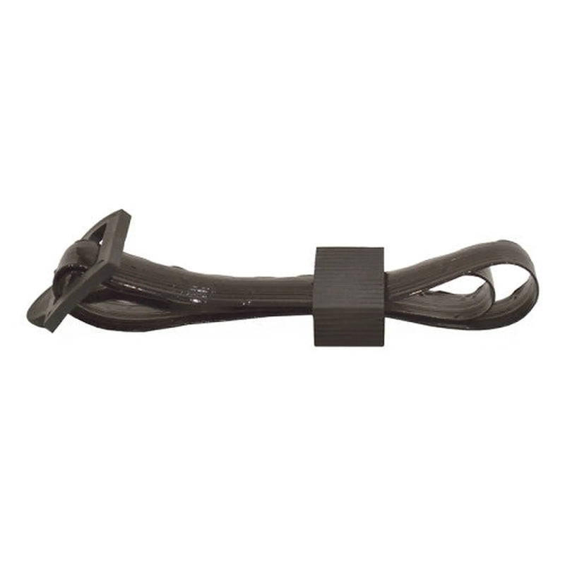 Cushioned Tree and Shrub Ties, Black, 600mm - Pack of 12