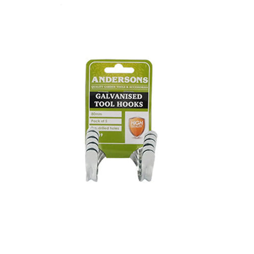 Galvanised Tool Hook, 80mm - Pack of 12