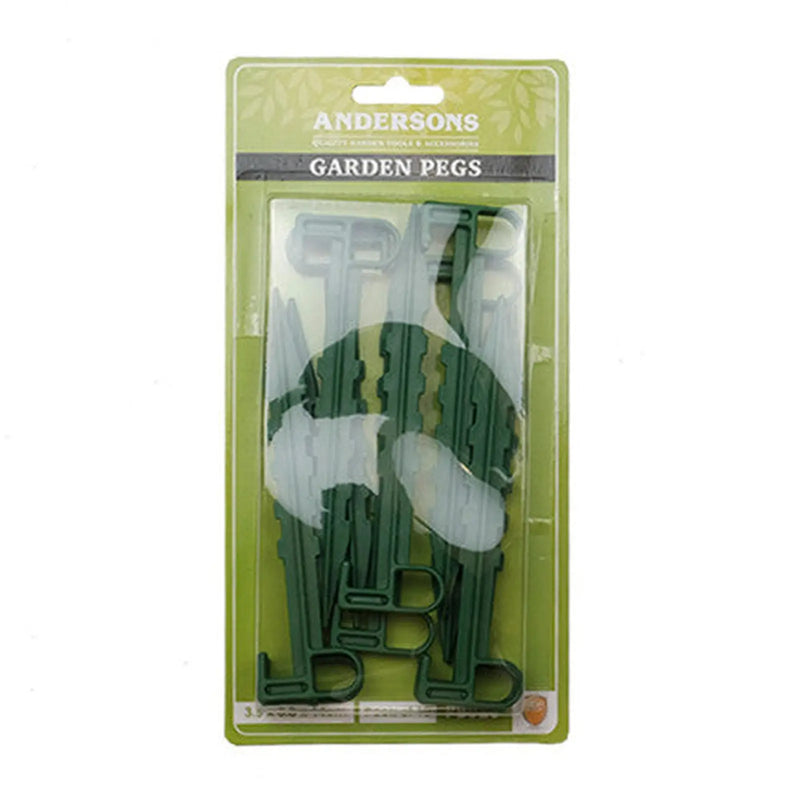 Garden Pegs, Green, 35 x 140mm - Pack of 12