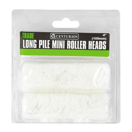 Trade Long Pile Mini Rollers, 100mm / 4" (Set of 2) - Pack of 10