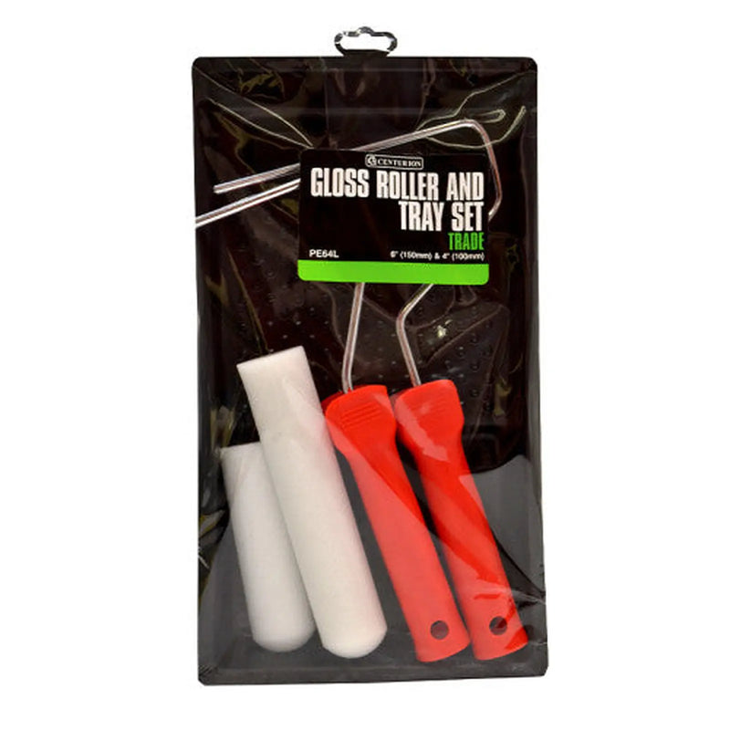 Trade Gloss Roller Kit, 4" & 6" - Pack of 12