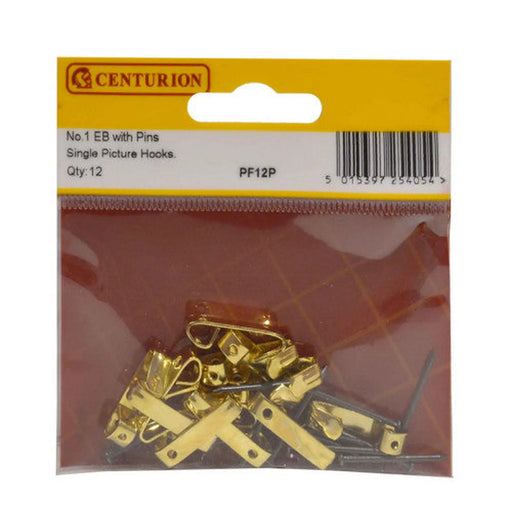 No 1 EB Single Picture Hooks (Pack of 12) - Pack of 5