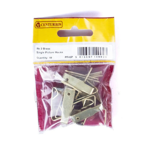 No 2 EB Single Picture Hooks (Pack of 10) - Pack of 5