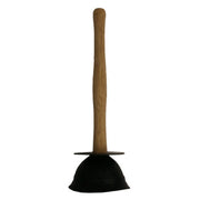 Small Wooden Handle Plunger - 175 x 100mm - Pack of 5