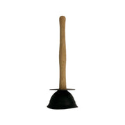 Large Wooden Handle Plunger - 485 x 120mm - Pack of 5