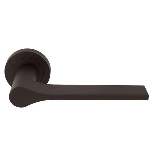 Vela Lever On Concealed Fix Round Rose Buo (Matt Bronze) - Matt Bronze