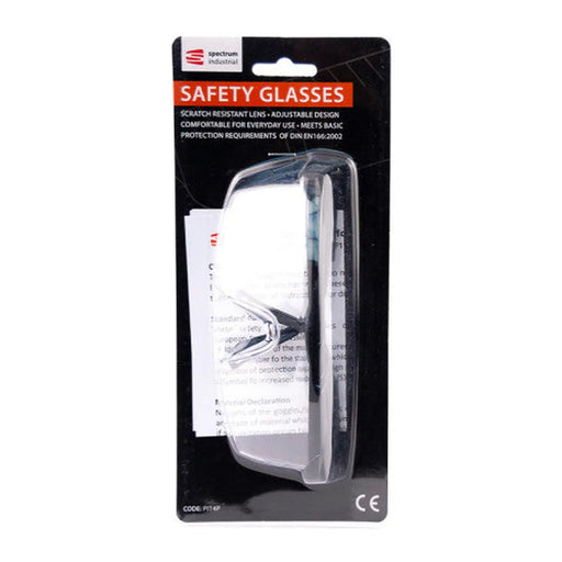 Safety Glasses - CE - Clear Lens - Min Order 4