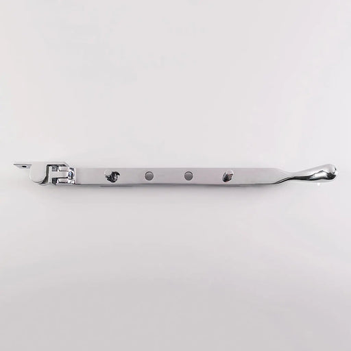 270Mm Bulb End Casement Stay - Polished Brass 253MM