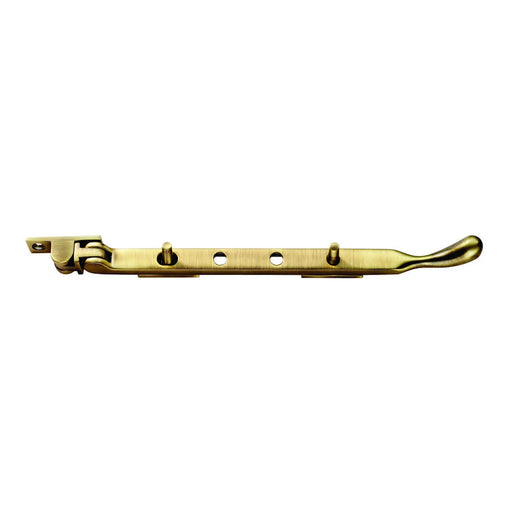 270Mm Bulb End Casement Stay - Florentine Bronze 253MM