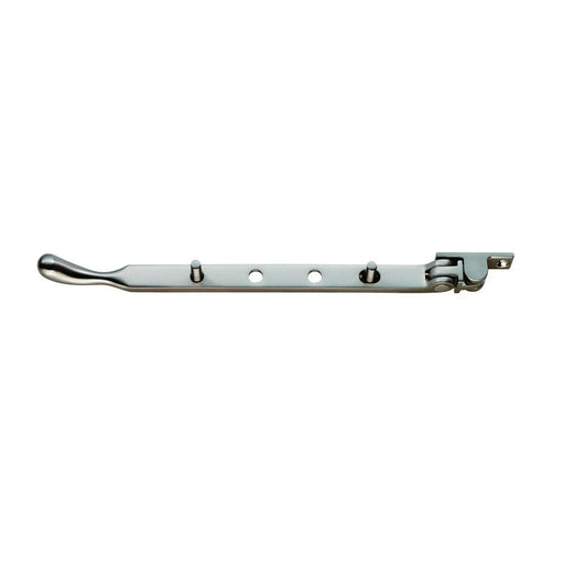 270Mm Bulb End Casement Stay - Satin Nickel 253MM