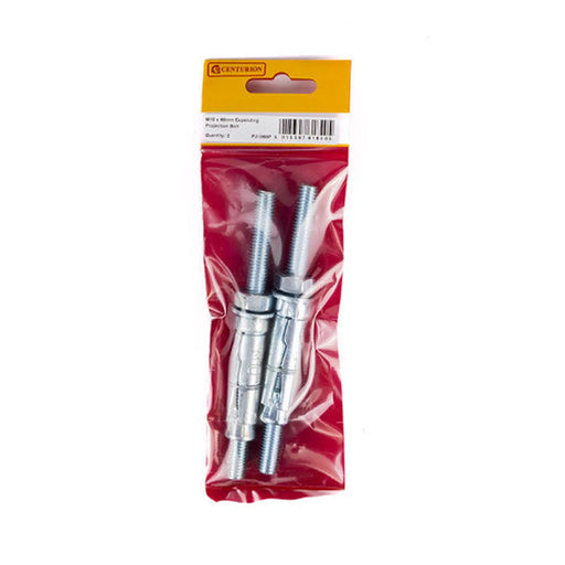 M10 x 60mm Expanding Projection Bolts (Packs of 2) - Pack of 5