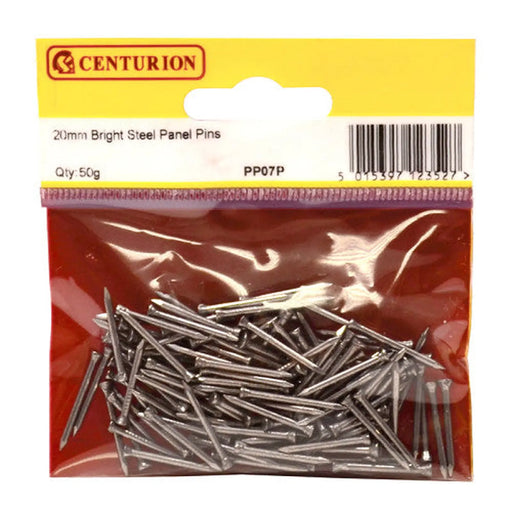 20mm Steel Panel Pins - Pack of 5