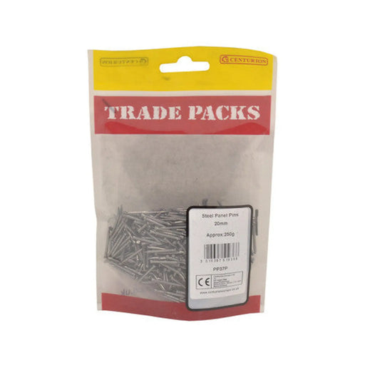 Panel Pins - Steel - 20mm - (250g Pack) - Pack of 5