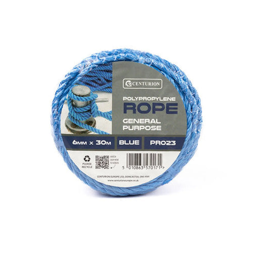 Polypropylene Rope Mini Coils, 6mm x 30m - Pack of 3
