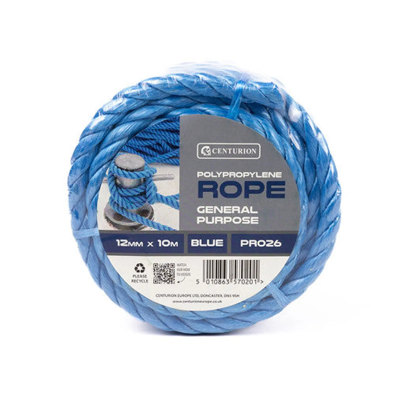 Polypropylene Rope Mini Coils, 12mm x 10m - Pack of 3
