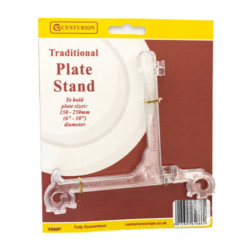 150-250mm Clear Classic Plate Stand - Pack of 5