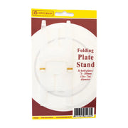 75-180mm Clear Folding Plate Stand - Pack of 5