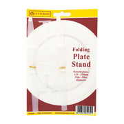 125-250mm Clear Folding Plate Stand - Pack of 5