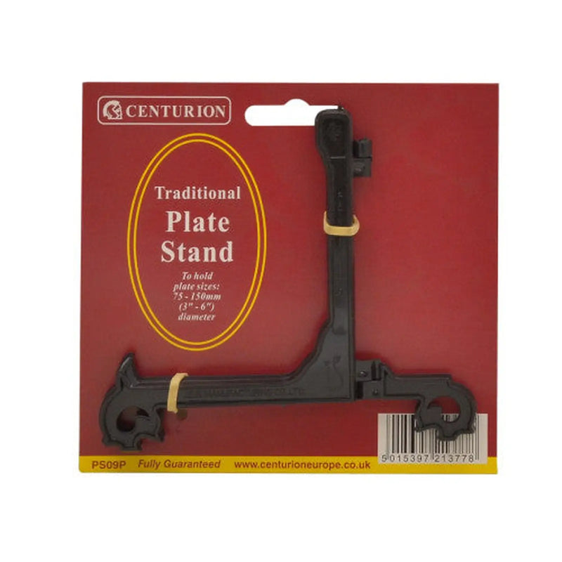 75-150mm Black Classic Plate Stand - Pack of 5