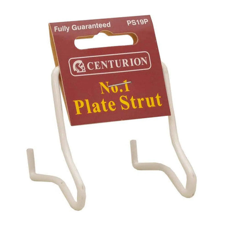 No 1 (65mm) White Plastic Coated Wire Strut - Pack of 5