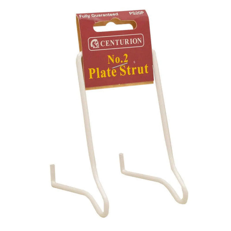 No 2 (100mm) White Plastic Coated Wire Strut - Pack of 5