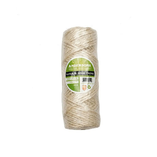 Natural Sisal Twine, 150g x 2 Ply - Pack of 6