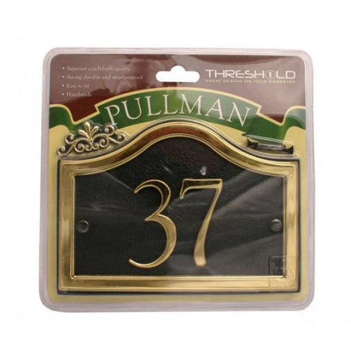 18cm x 13cm Black/Gold Pullman 37 - Pack of 2