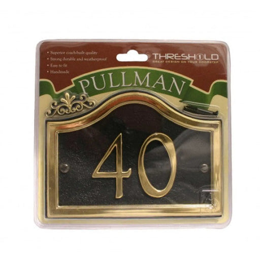 27 x 13cm Black/Gold Pullman 40 - Pack of 2