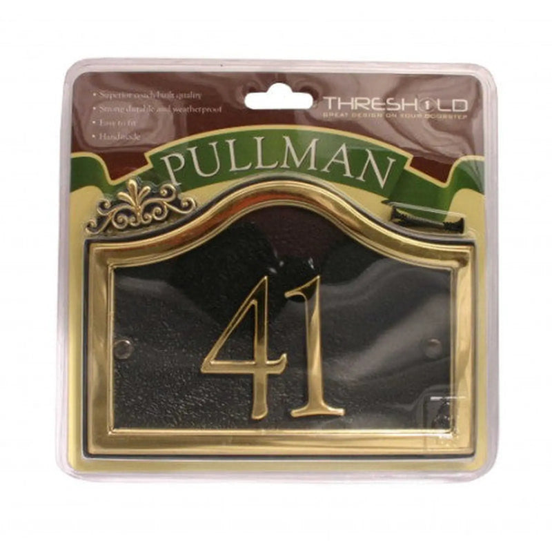 27 x 13cm Black/Gold Pullman 41 - Pack of 2