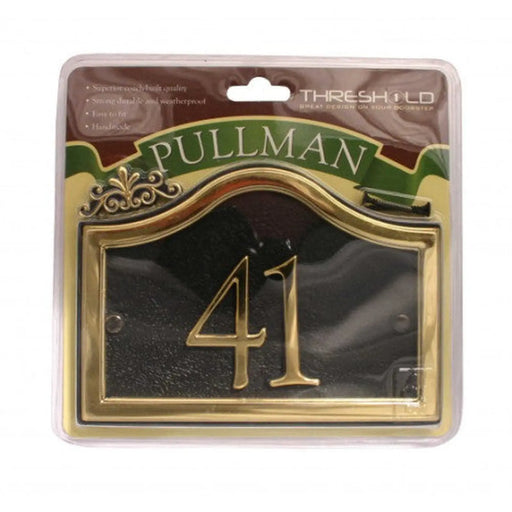 27 x 13cm Black/Gold Pullman 41 - Pack of 2