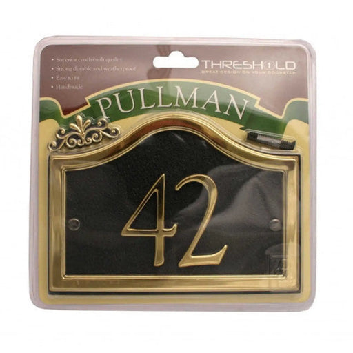 27 x 13cm Black/Gold Pullman 42 - Pack of 2