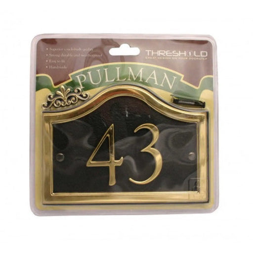 27 x 13cm Black/Gold Pullman 43 - Pack of 2