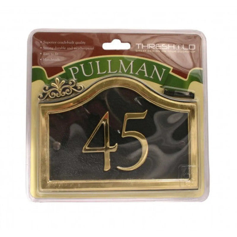 27 x 13cm Black/Gold Pullman 45 - Pack of 2