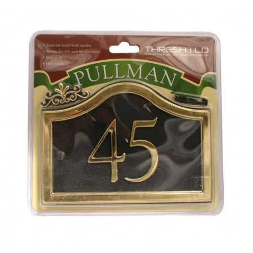 27 x 13cm Black/Gold Pullman 45 - Pack of 2